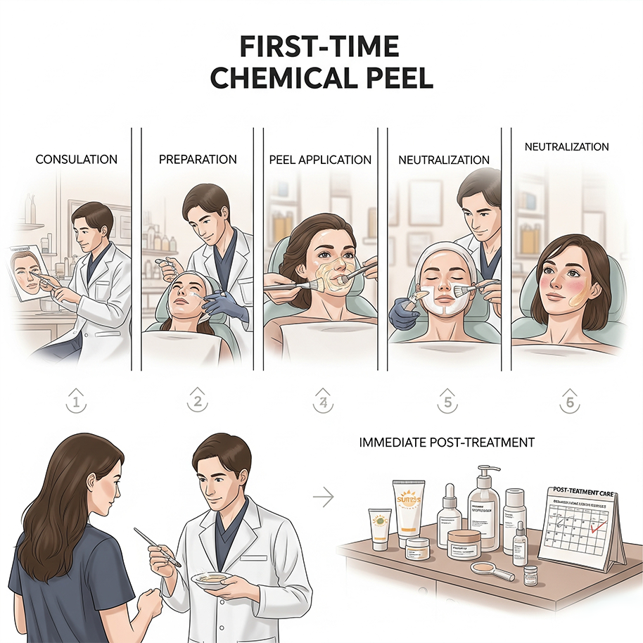 What to Expect from Your First Chemical Peel-image
