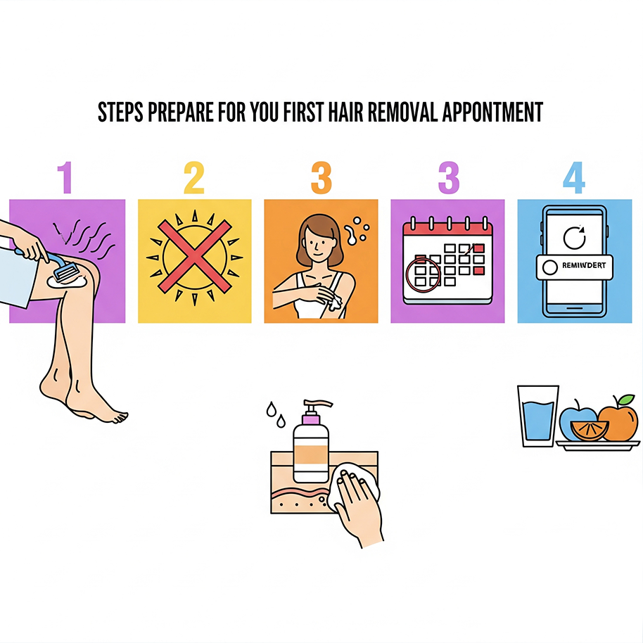 Preparing for Your First Laser Hair Removal Appointment-image